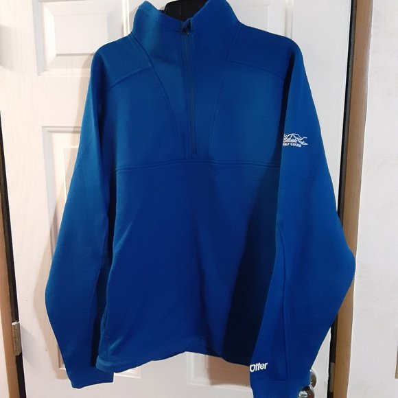 NWT Otter Men's Half Zip Storm Fleece Pullover Sweatshirt Size XL - Picture 2 of 12